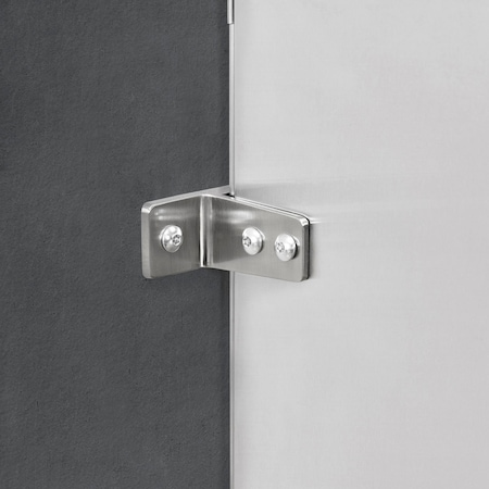 Global Industrial Urinal Screen Bracket Kit with Hardware 261999